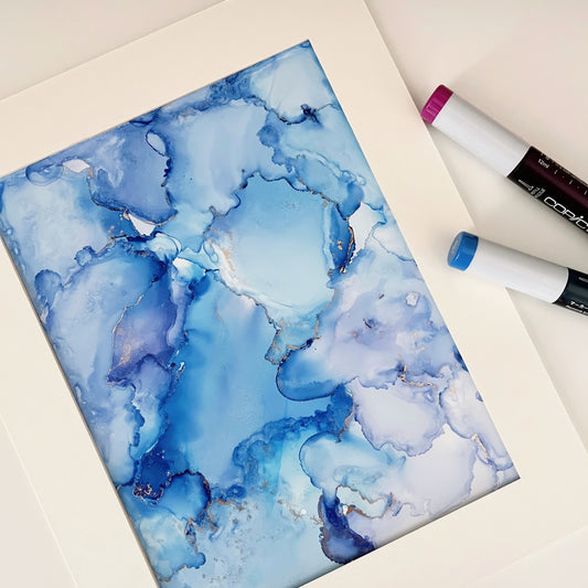 N33 日本酒精墨水畫工作坊