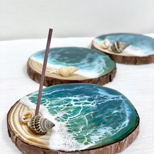 N16 樹脂海洋線香座工作坊